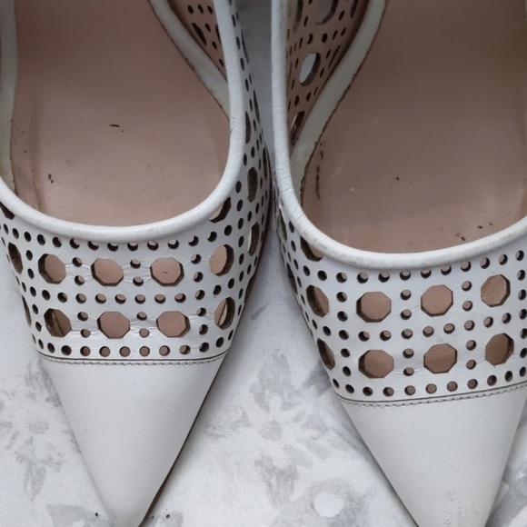 Kate Spade All white pumps - Picture 4 of 4